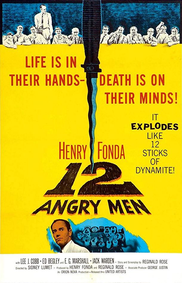 The movie poster for 12 Angry Men