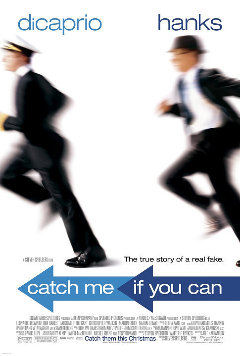 The movie poster for Catch Me if You Can