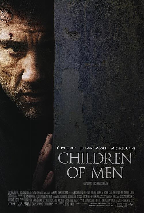 The movie poster for Children of Men