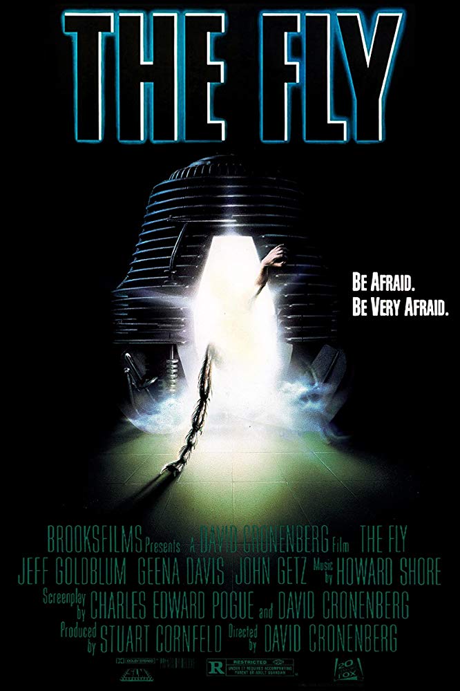 The movie poster for The Fly