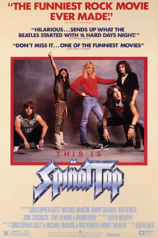 The movie poster for This is Spinal Tap